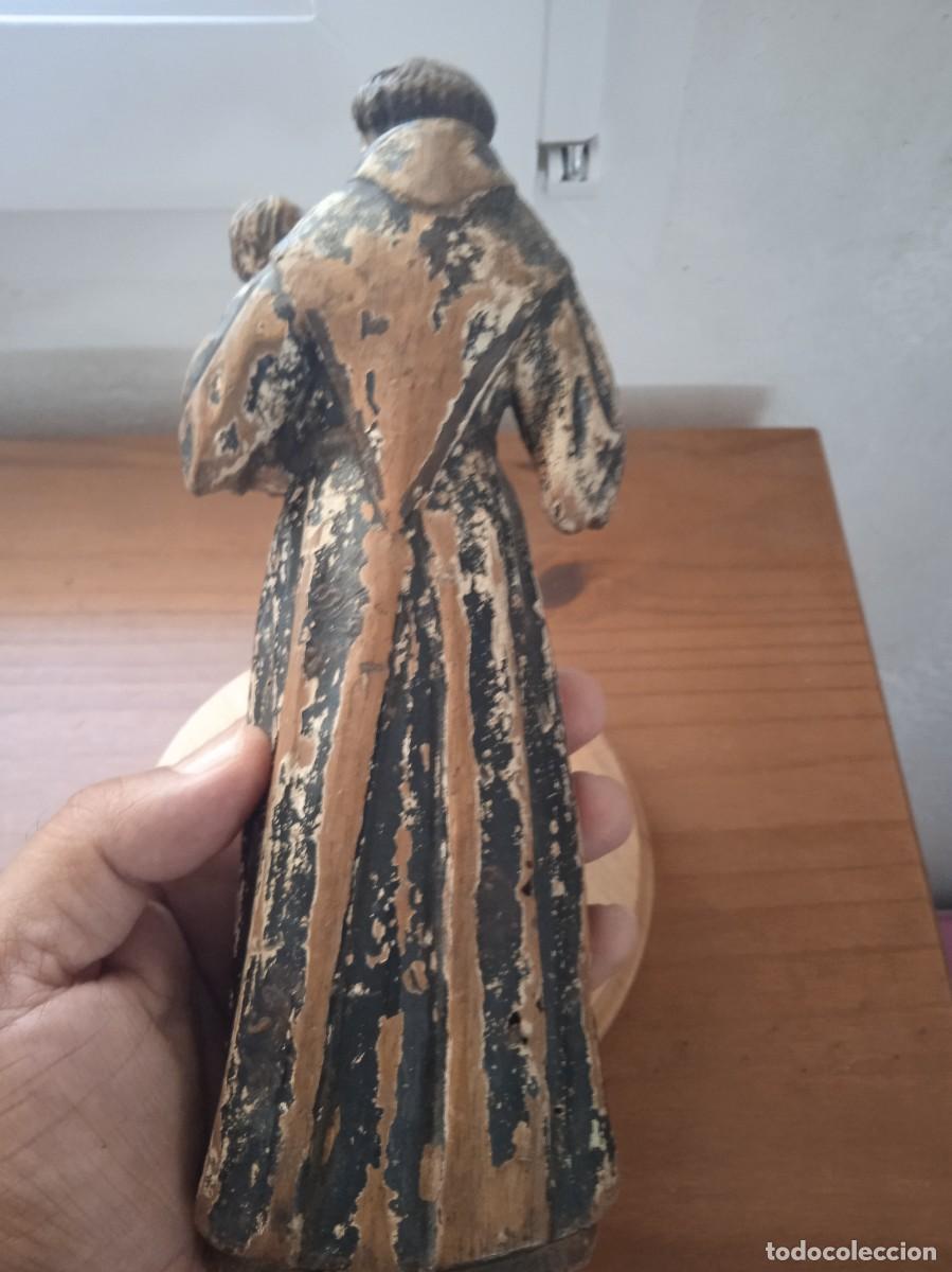 Arte: Santo de madera del siglo 18 - Foto 5