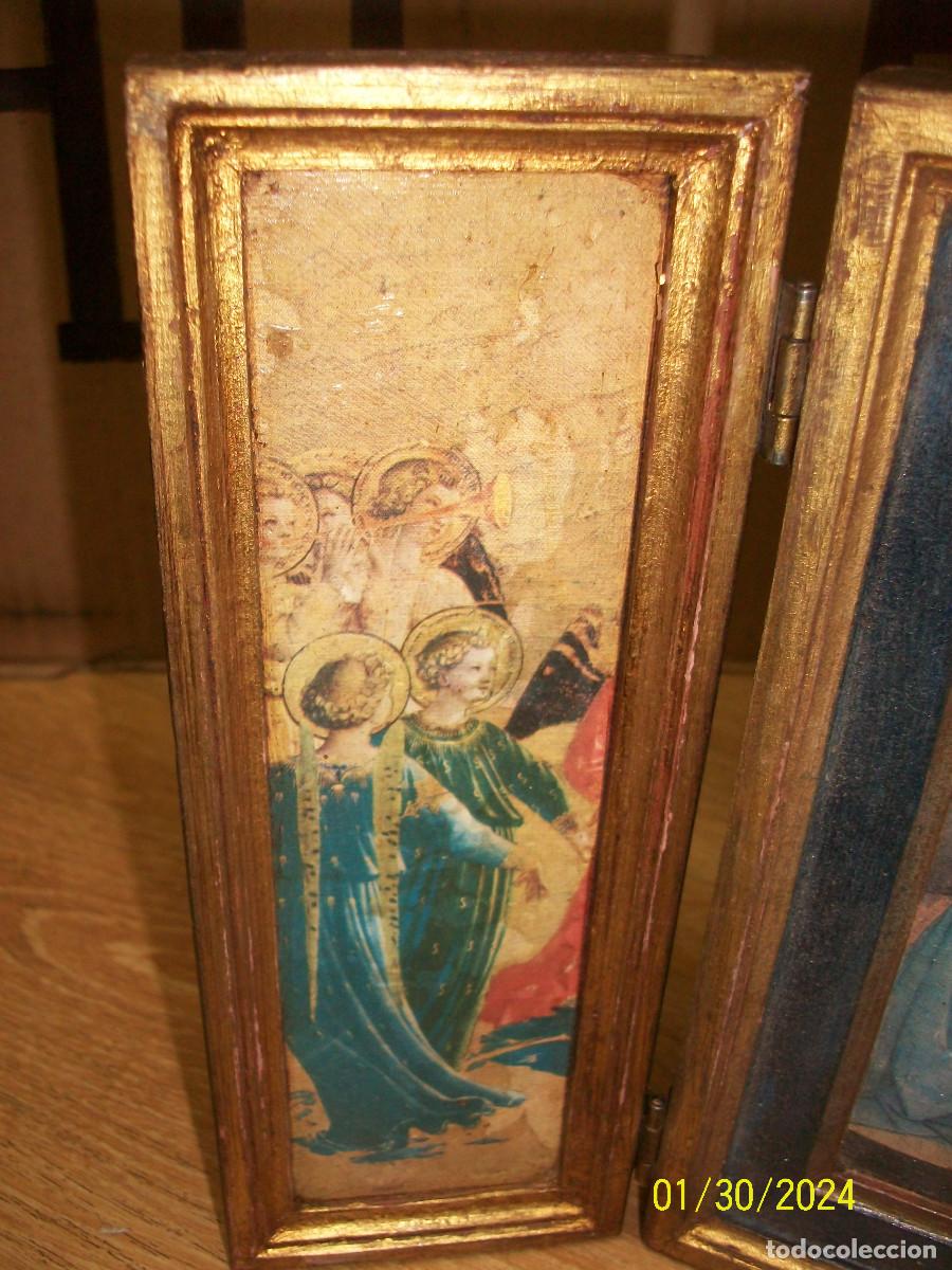 Arte: ANTIGUO TRIPTICO - Foto 3