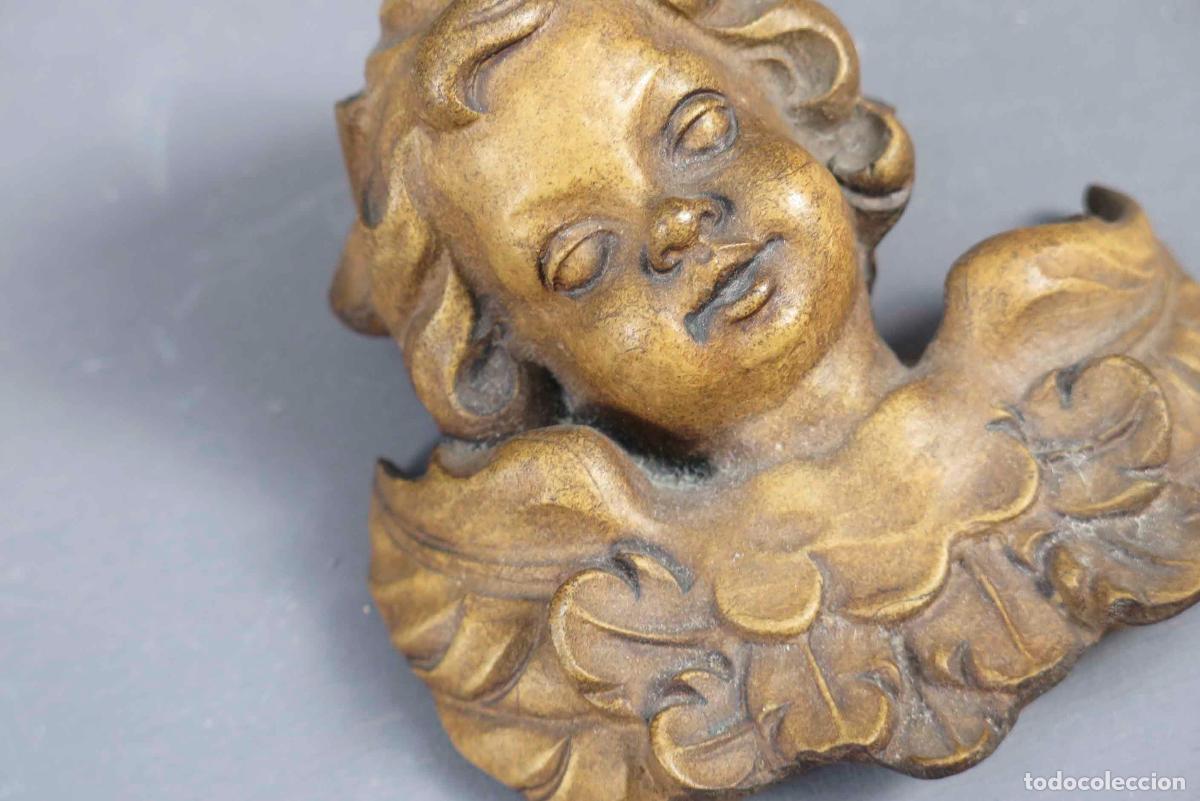 Arte: PUTTI. SIMIL MADERA. SIGLO XX - Foto 2