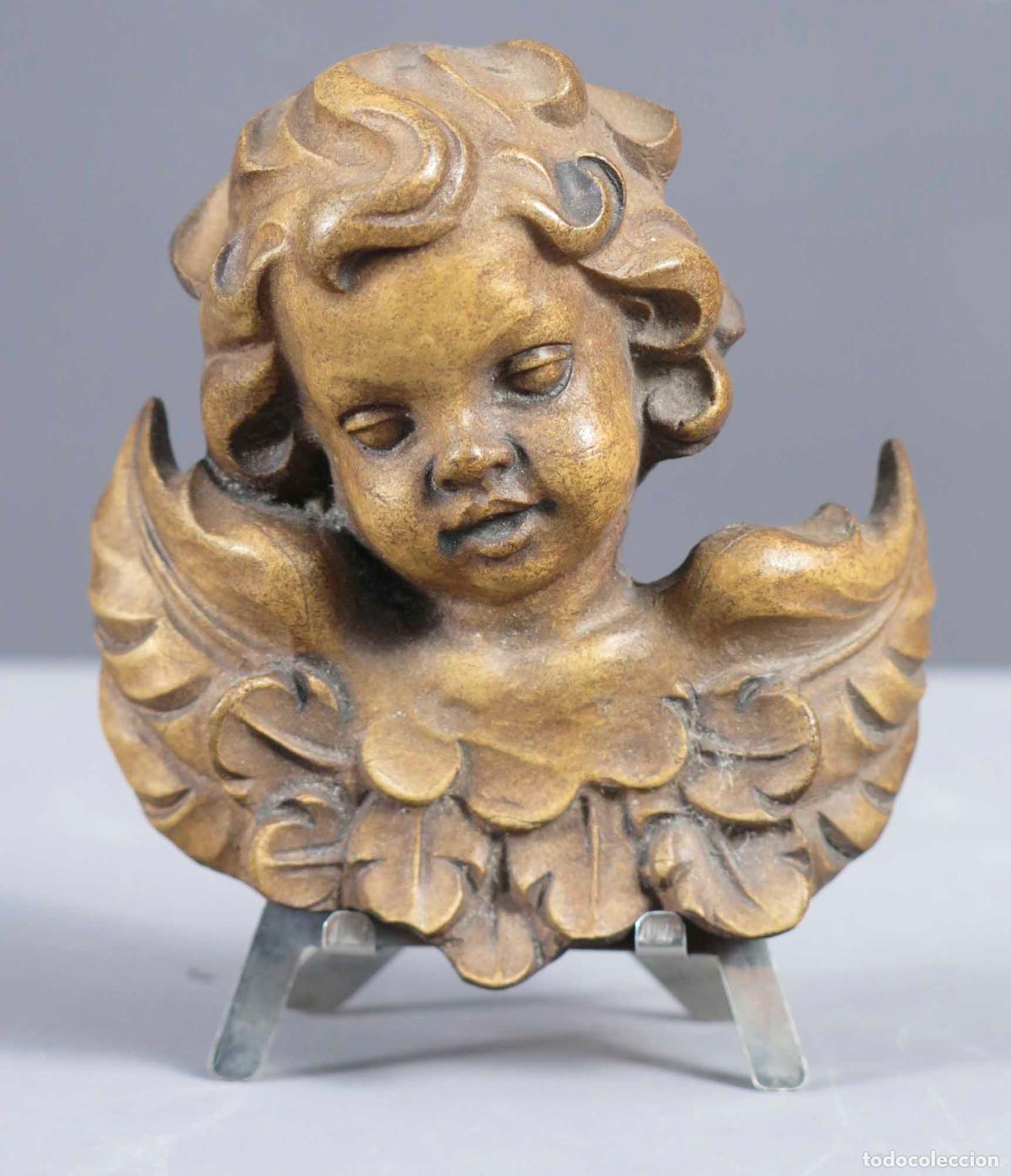 Arte: PUTTI. SIMIL MADERA. SIGLO XX - Foto 1