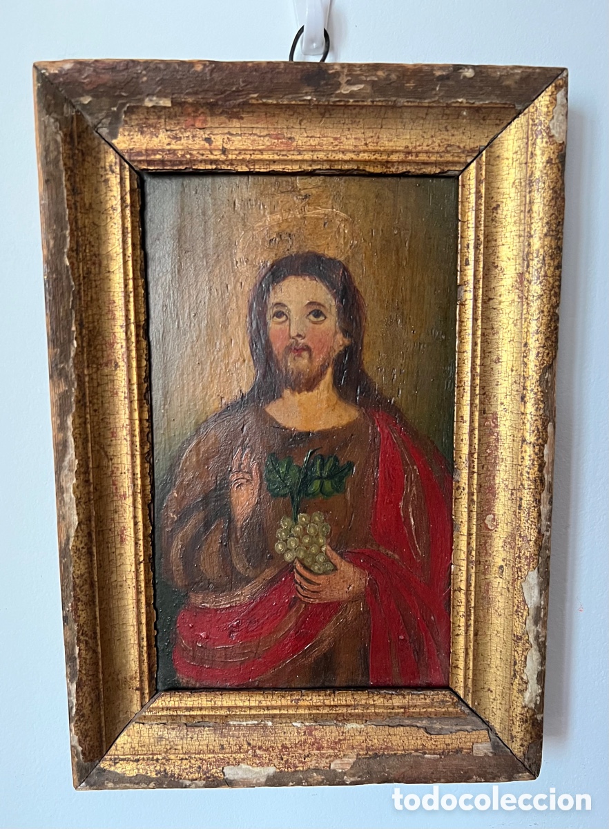 Arte: Oleo sobre tabla Siglo XVIII - Foto 5