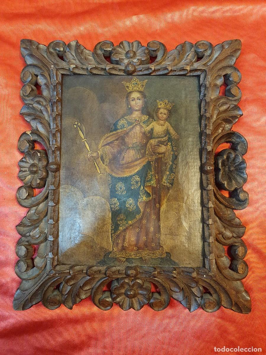 Arte: -OLEO SOBRE LIENZO RELIGIOSO - Foto 1