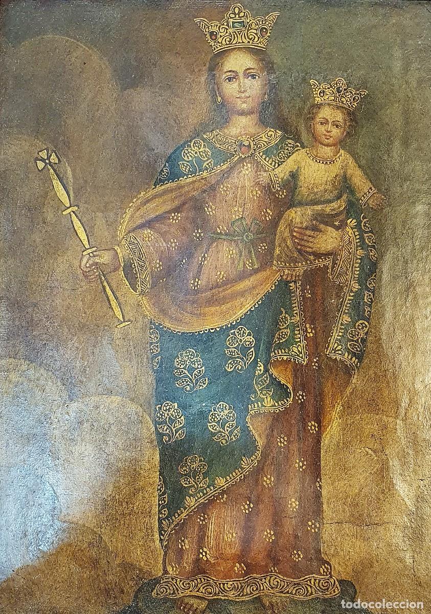 Arte: -OLEO SOBRE LIENZO RELIGIOSO - Foto 2
