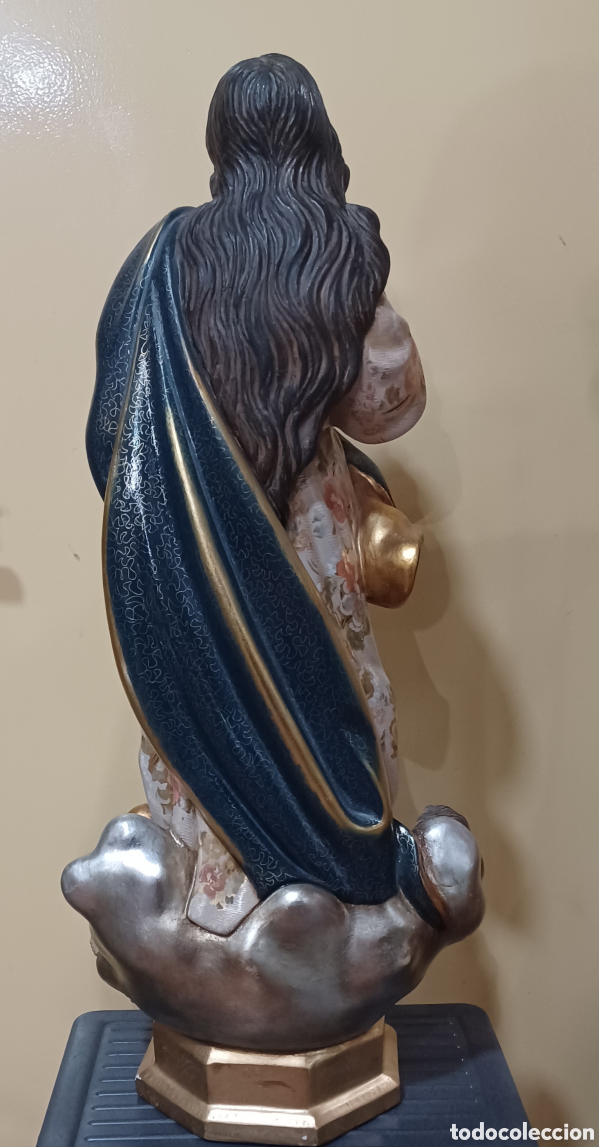 Arte: VIRGEN PURISIMA INMACULADA CONCEPCION 60CM - Foto 4