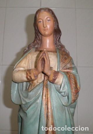 Arte: VIRGEN INMACULADA EN MADERA MACIZA - Foto 2