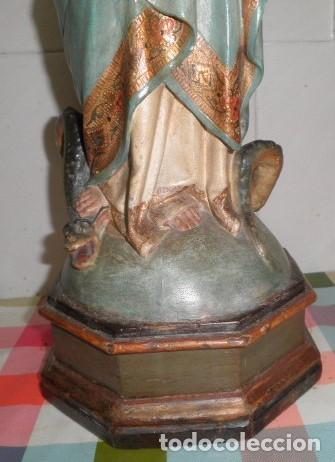 Arte: VIRGEN INMACULADA EN MADERA MACIZA - Foto 3