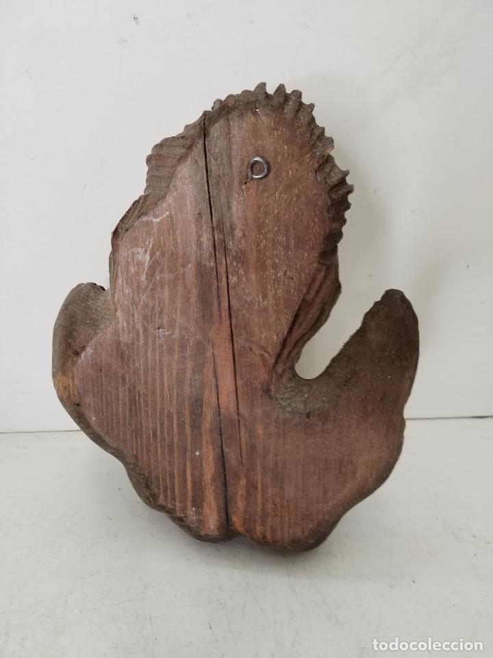 Arte: angel tallado en madera - Foto 3