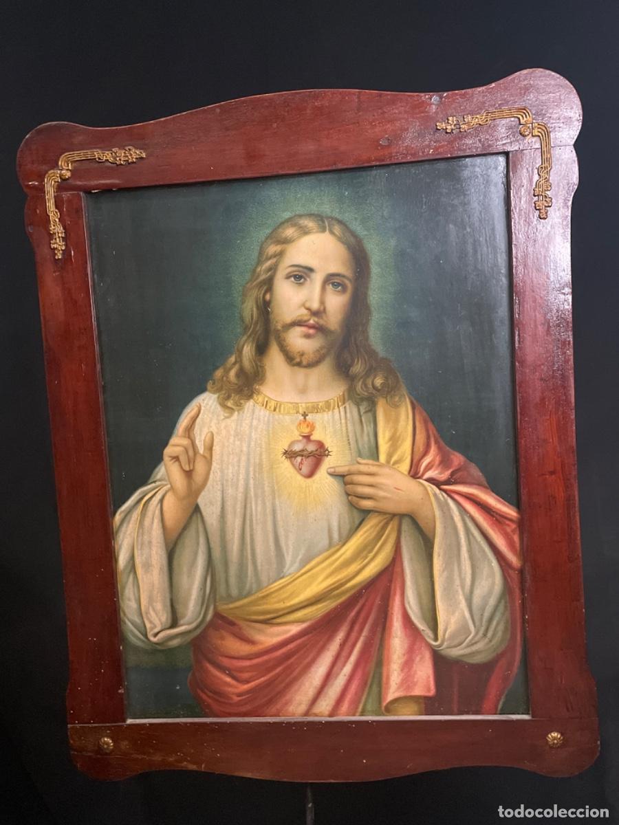 Arte: Sagrado Coraz&oacute;n - Marco Modernista - Foto 1
