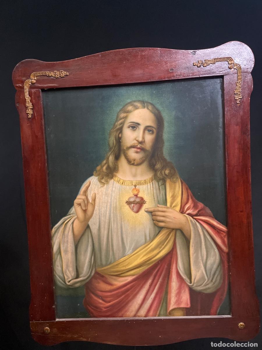 Arte: Sagrado Coraz&oacute;n - Marco Modernista - Foto 2