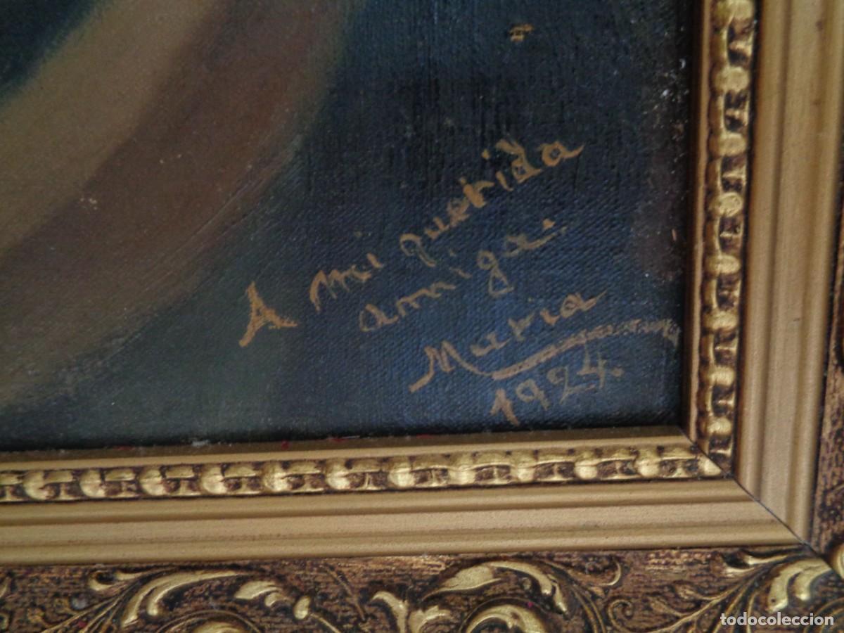 Arte: CUADRO DE LA INMACULADA PINTADO AL OLEO - Foto 9
