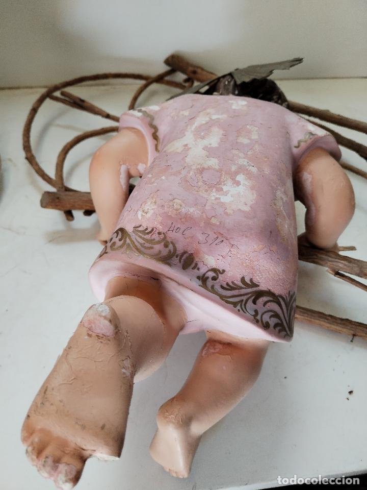 Arte: ni&ntilde;o jesus en la cuna - Foto 4