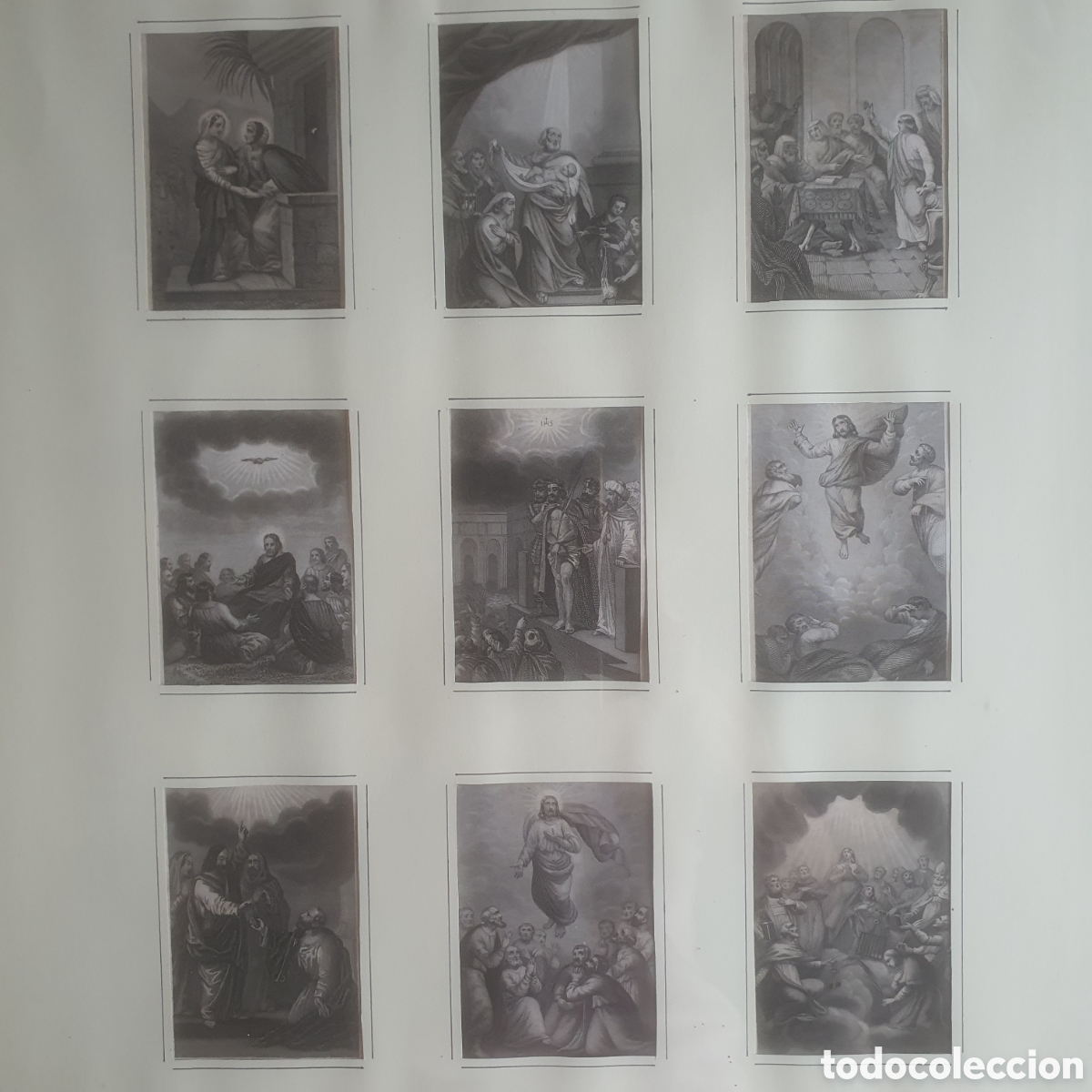 Arte: Cuadro con grabados religiosos - Foto 2