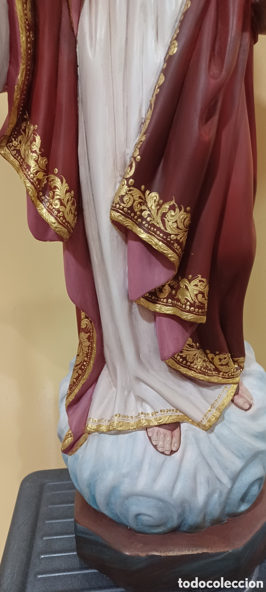 Arte: CORAZON DE JESUS MADERA 60CM - Foto 3