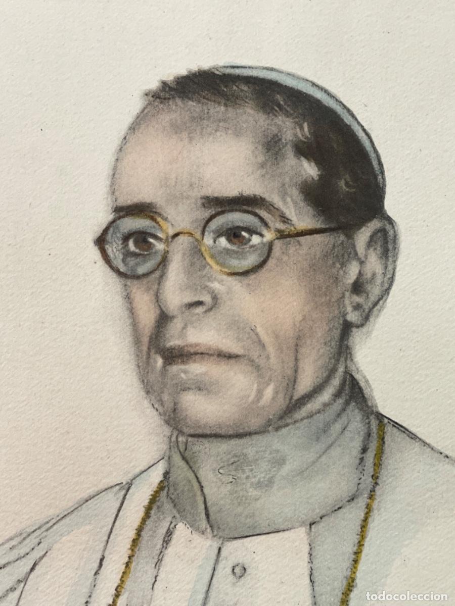 Arte: An&oacute;nimo - El Papa Pio XII - Foto 3