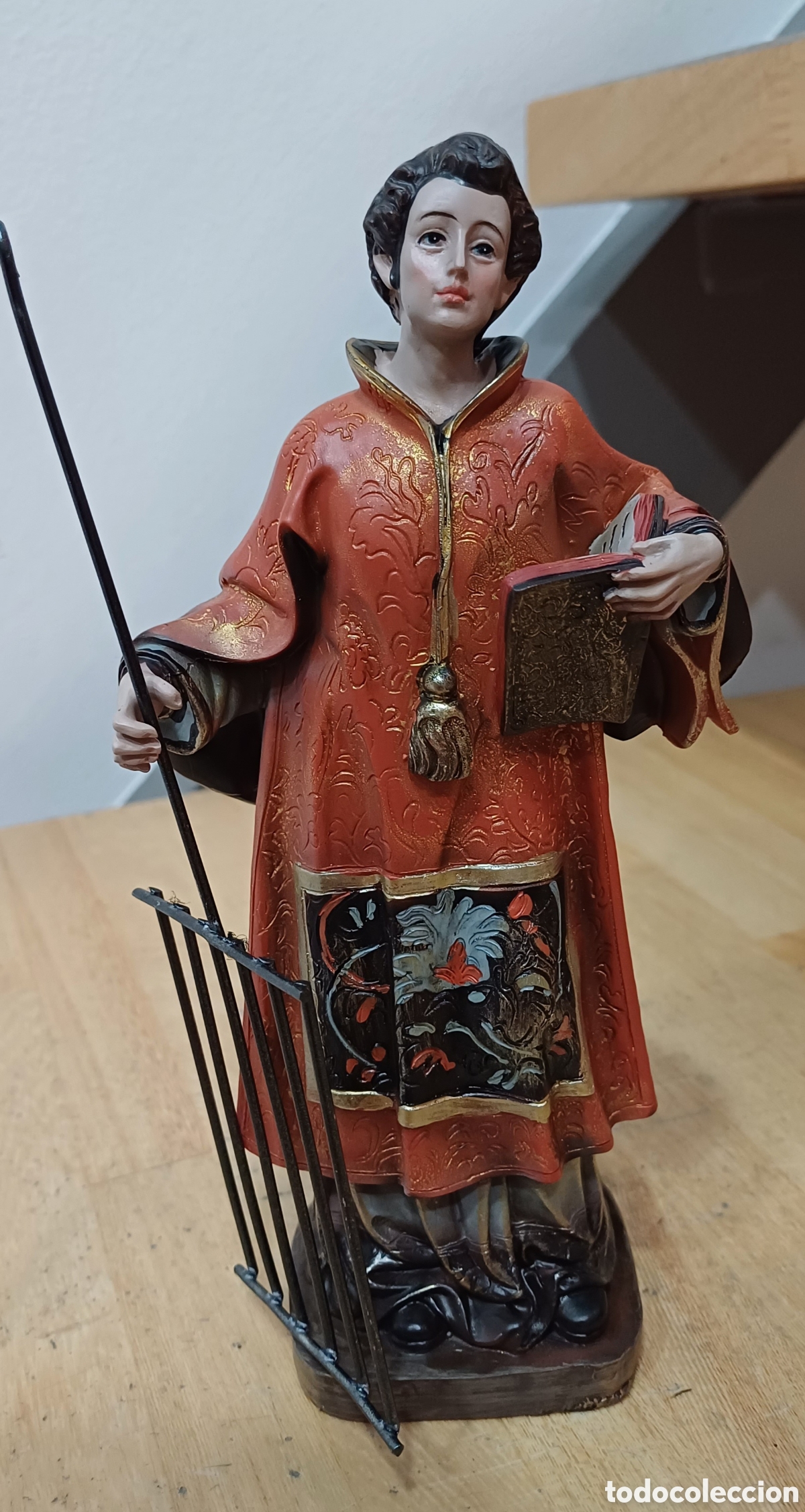 Arte: SAN LORENZO 20 CM NUEVO - Foto 1