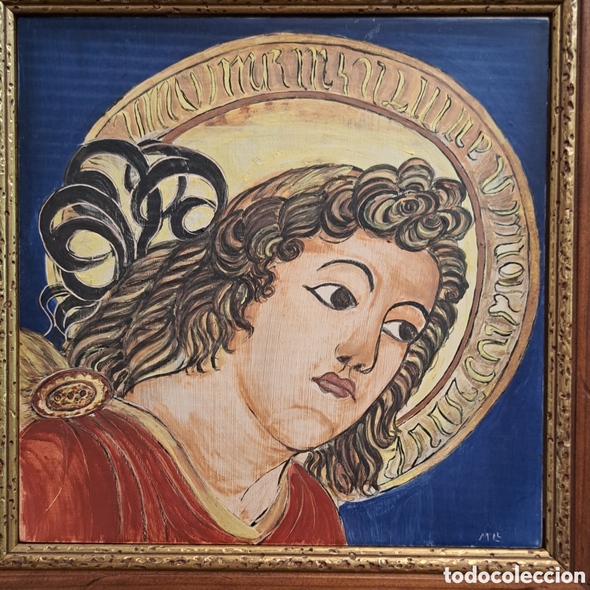 Arte: CUADRO PINTADO A MANO SOBRE AZULEJO. REF S3 CH - Foto 2