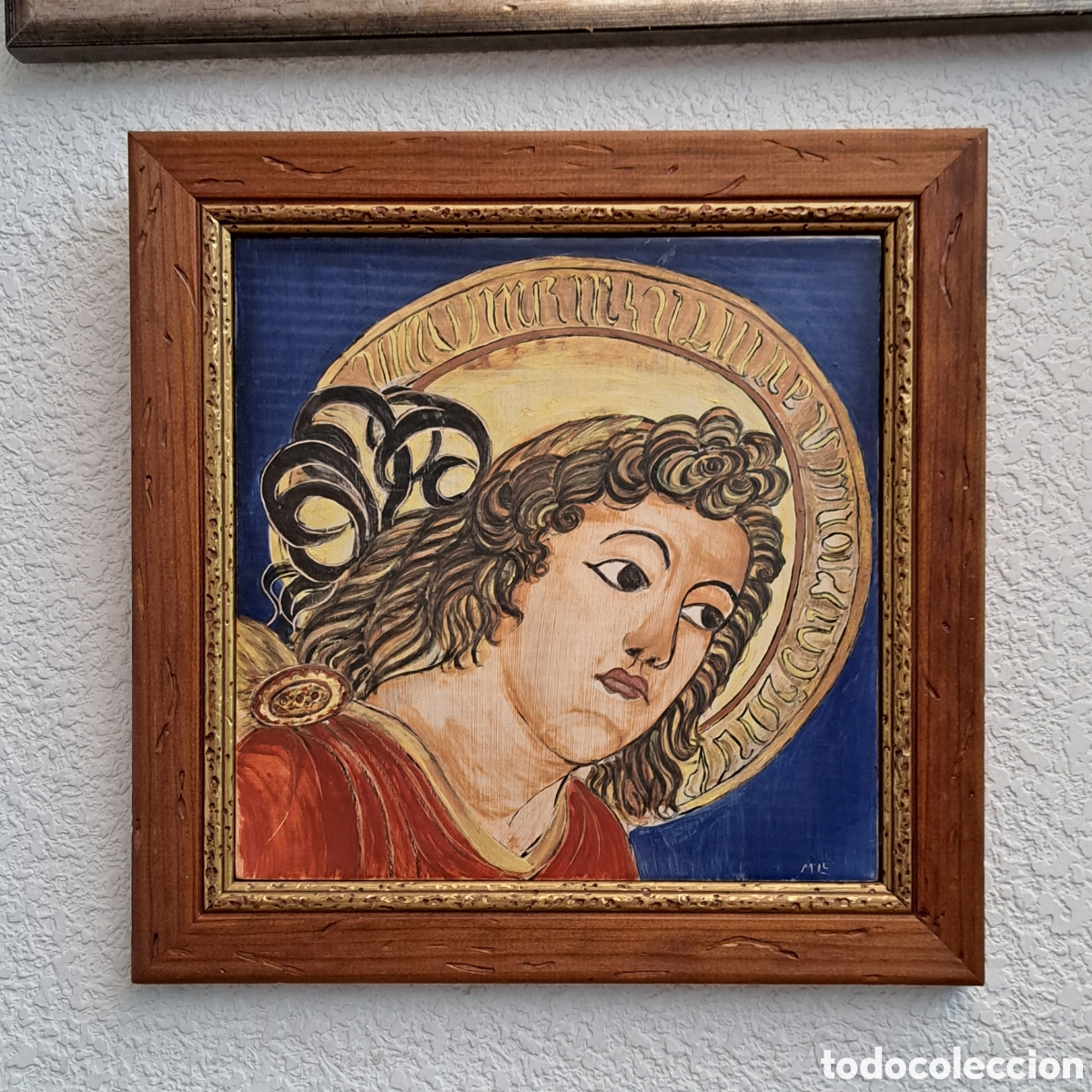 Arte: CUADRO PINTADO A MANO SOBRE AZULEJO. REF S3 CH - Foto 4