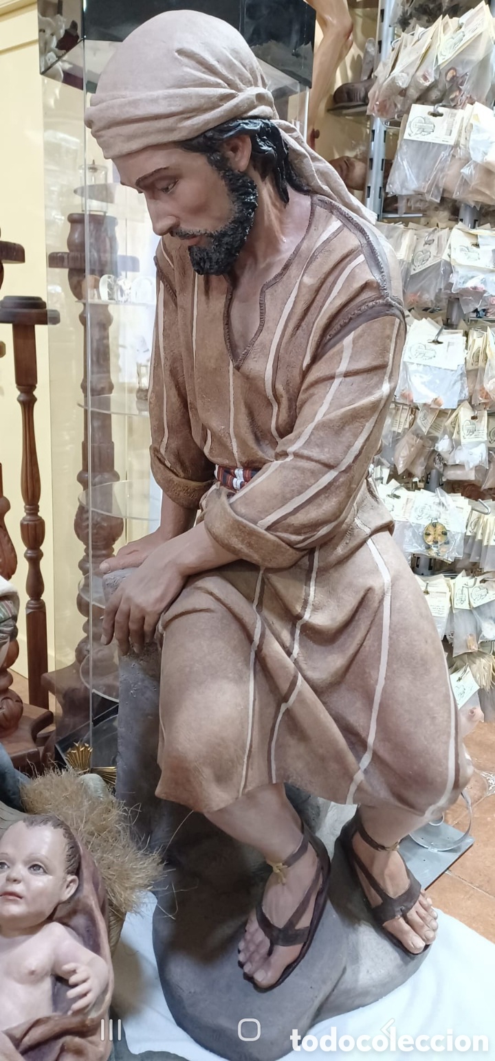 Arte: NACIMIENTO 80CM JOSE LUIS MAYO - Foto 2