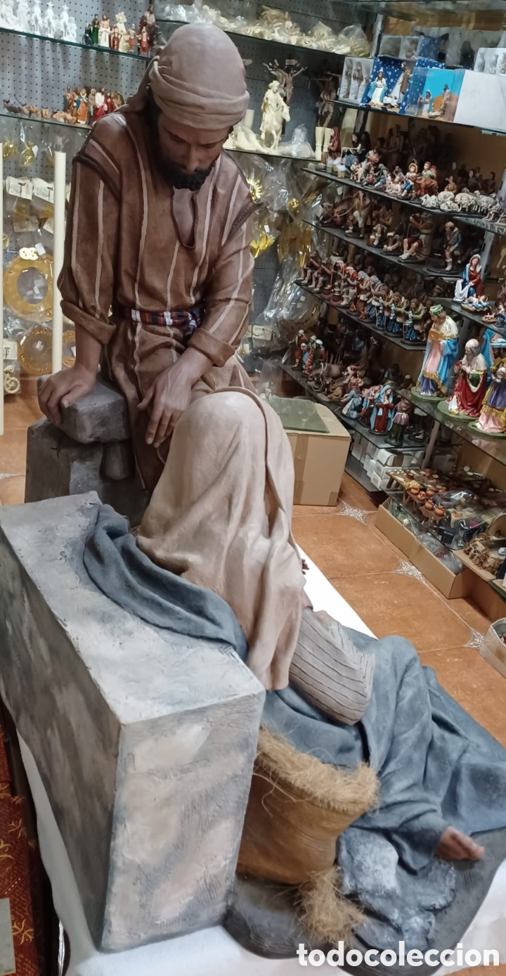 Arte: NACIMIENTO 80CM JOSE LUIS MAYO - Foto 6
