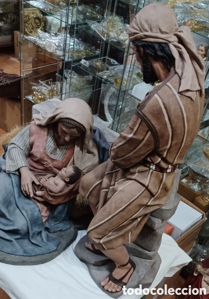 Arte: NACIMIENTO 80CM JOSE LUIS MAYO - Foto 7
