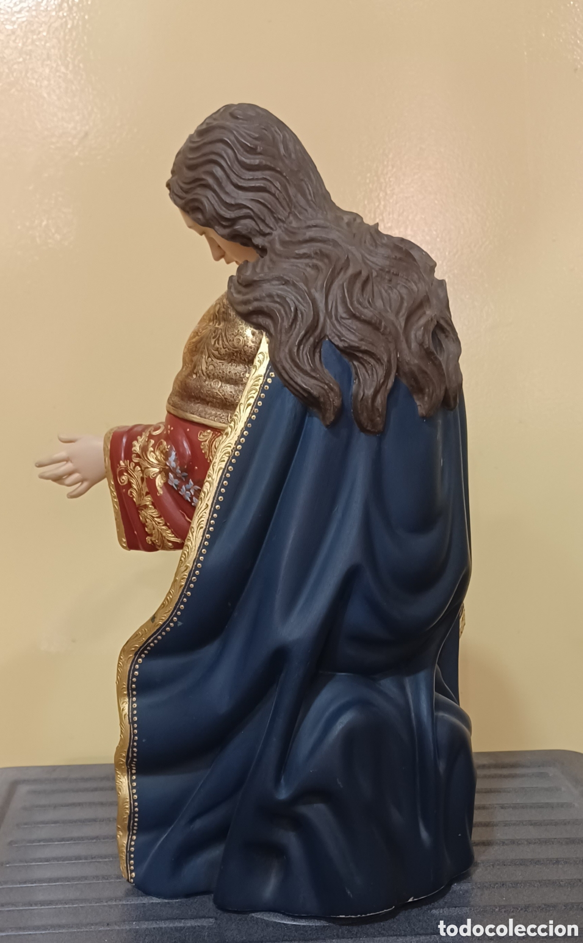 Arte: NACIMIENTO 40CM COLONIAL MADERA - Foto 5