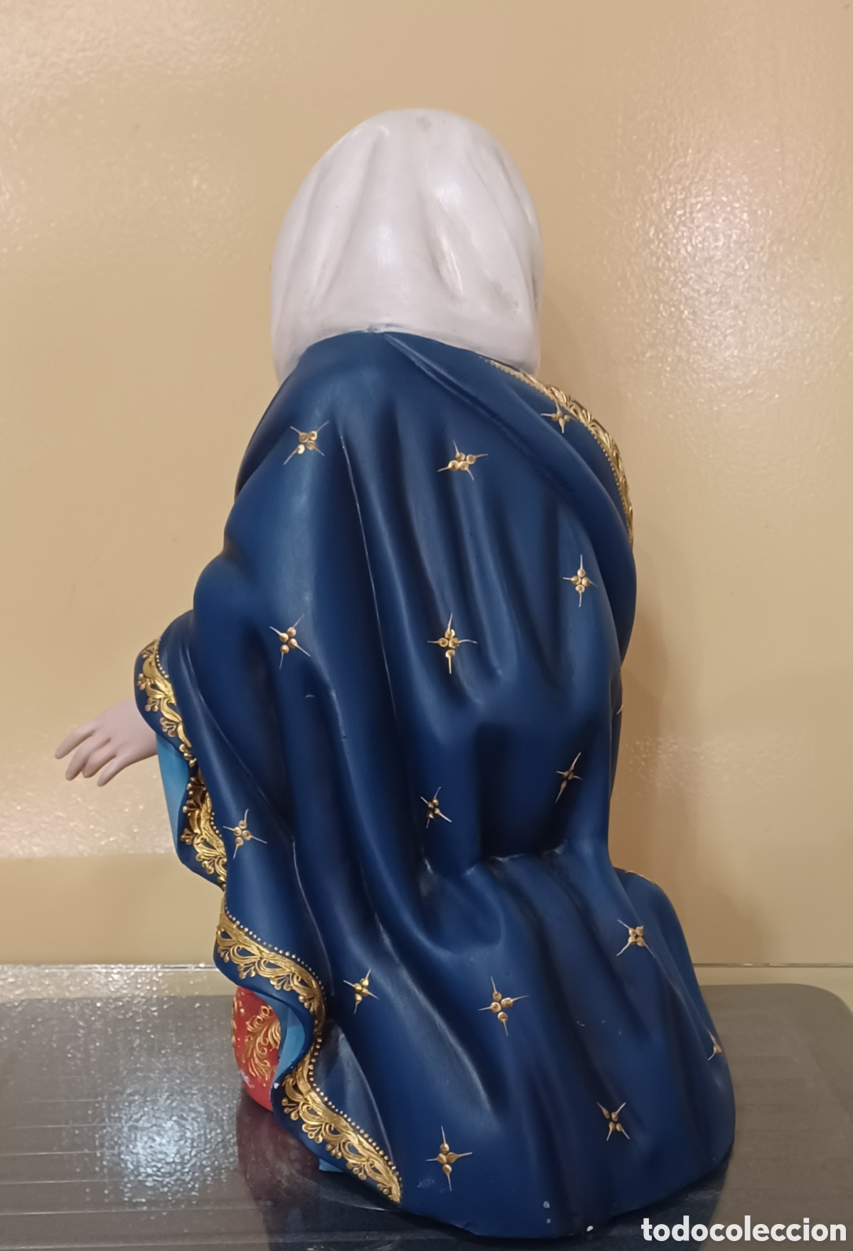 Arte: NACIMIENTO 50CM COLONIAL MADERA - Foto 6