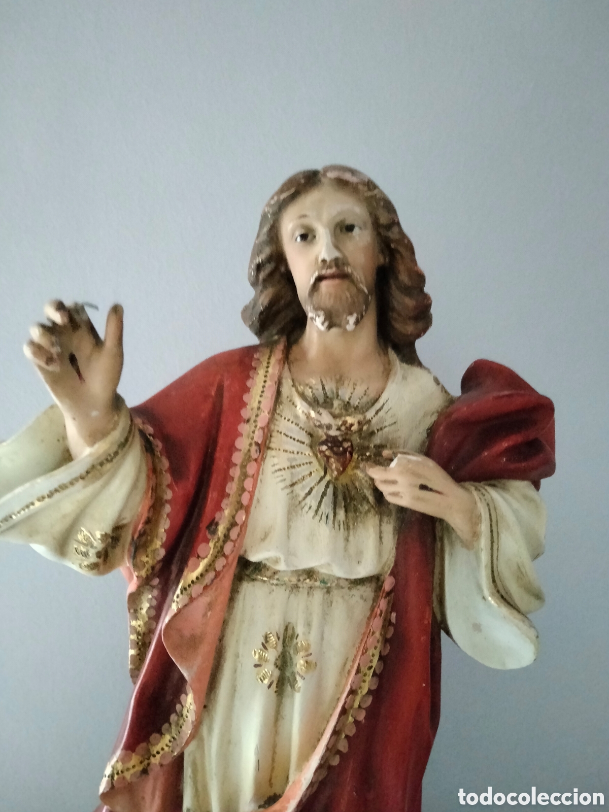 Arte: Estatua de Sagrado coraz&oacute;n - Foto 3
