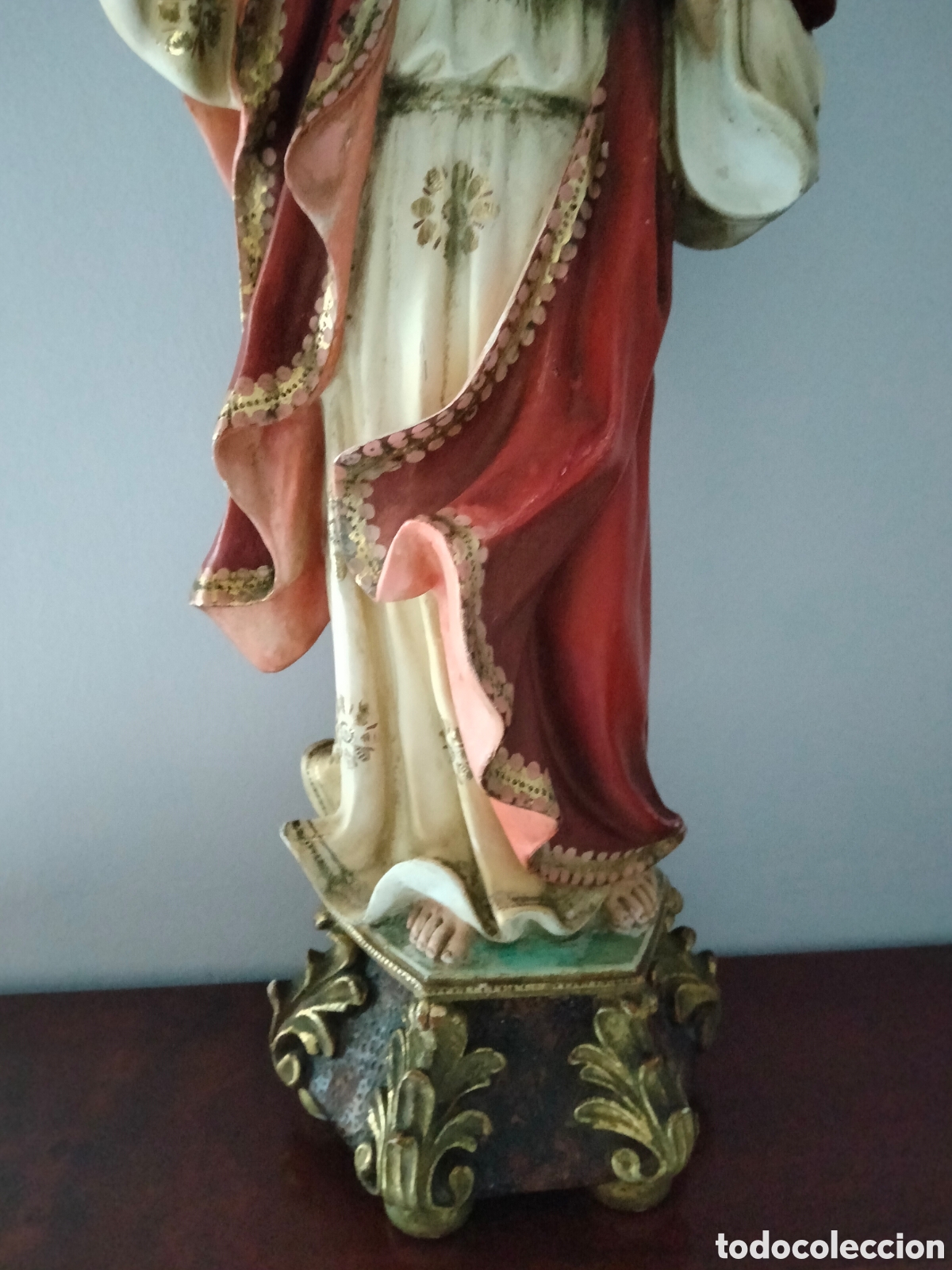 Arte: Estatua de Sagrado coraz&oacute;n - Foto 2