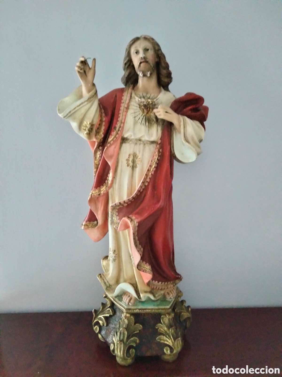 Arte: Estatua de Sagrado coraz&oacute;n - Foto 1