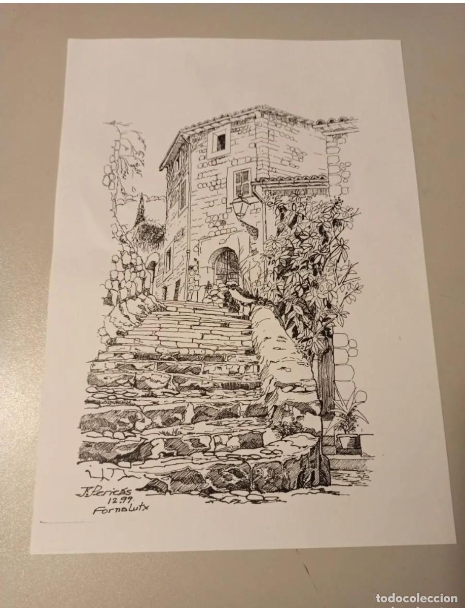 Arte: Dibujo/litograf&iacute;a Peric&aacute;s. - Foto 2