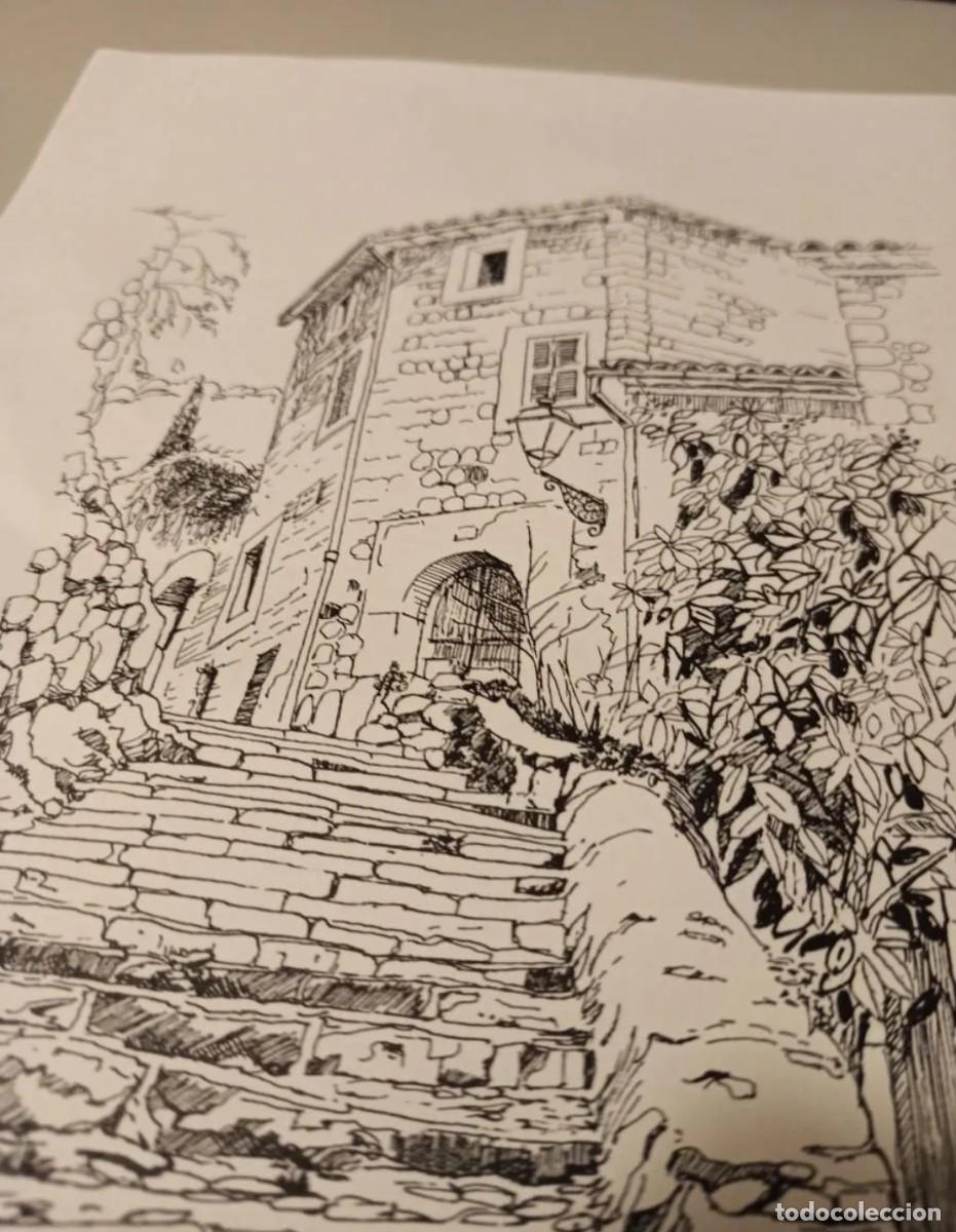 Arte: Dibujo/litograf&iacute;a Peric&aacute;s. - Foto 3