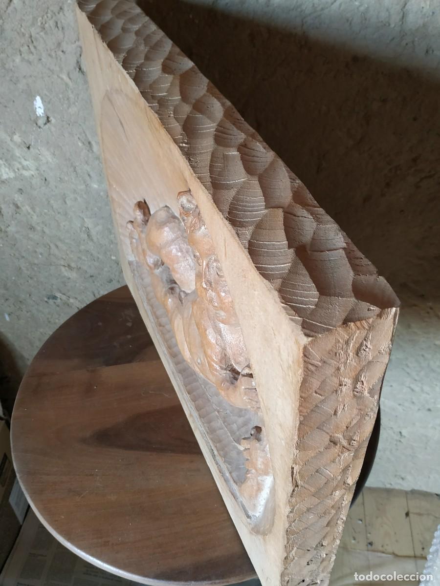 Arte: Talla de madera ni&ntilde;o Jes&uacute;s - Foto 6