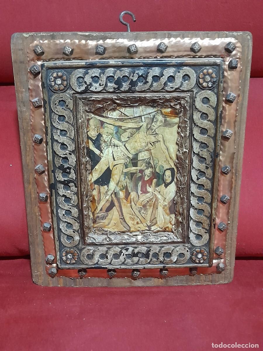 Arte: Icono Descendimiento de Cristo - Foto 1