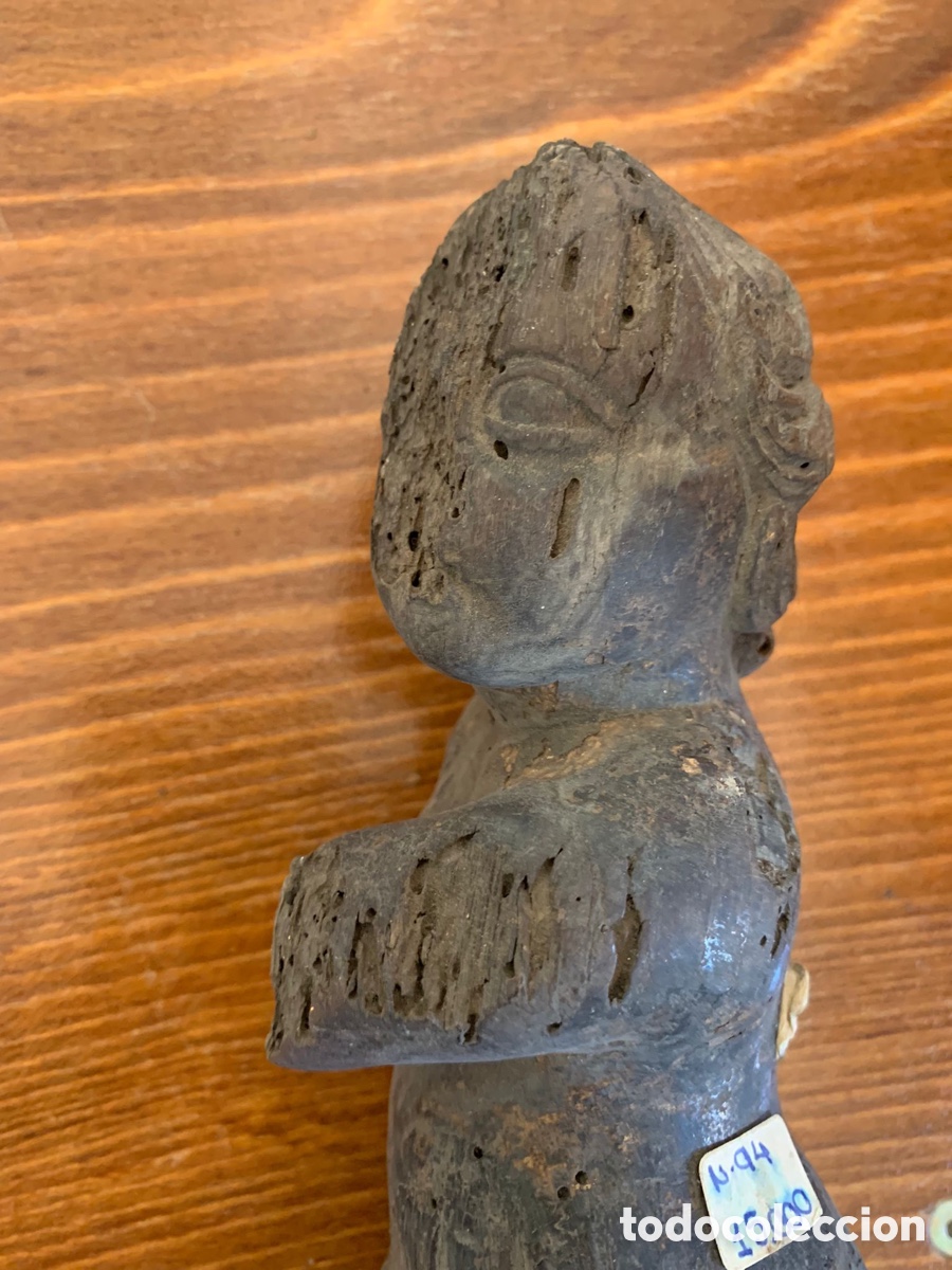 Arte: Talla ni&ntilde;o Jes&uacute;s en madera - Foto 2