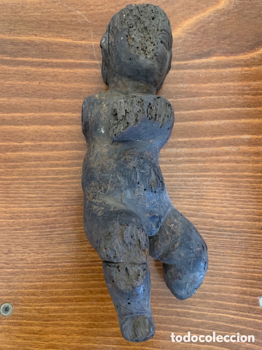 Arte: Talla ni&ntilde;o Jes&uacute;s en madera - Foto 4