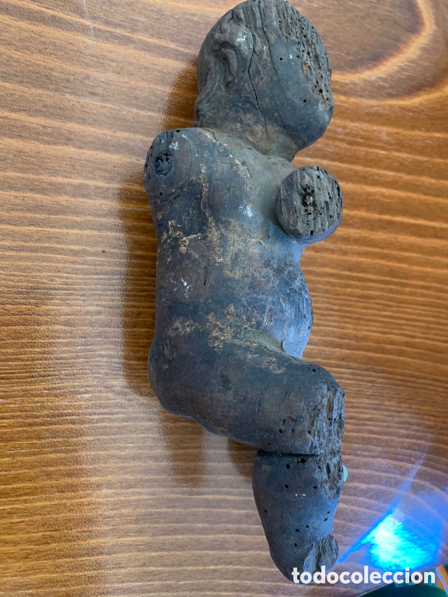 Arte: Talla ni&ntilde;o Jes&uacute;s en madera - Foto 1