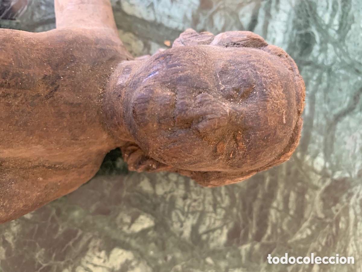 Arte: Talla ni&ntilde;o Jes&uacute;s en madera - Foto 3
