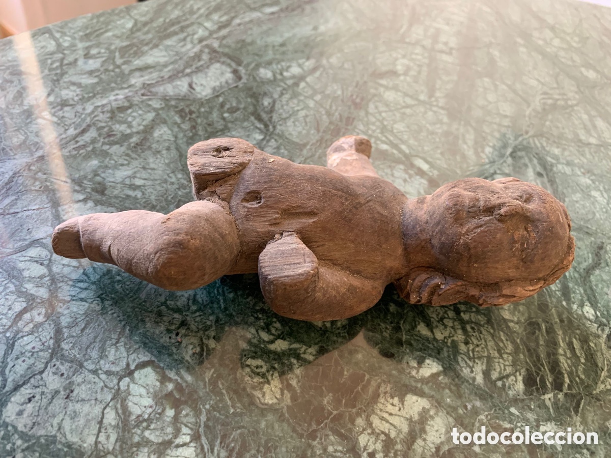Arte: Talla ni&ntilde;o Jes&uacute;s en madera - Foto 4