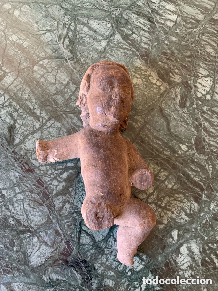 Arte: Talla ni&ntilde;o Jes&uacute;s en madera - Foto 1