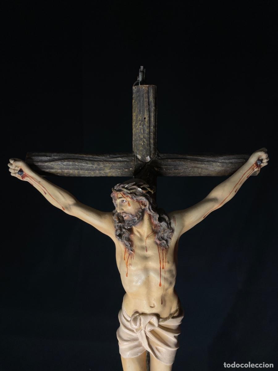 Arte: Cristo Crucificado - Madera y Pasta de Madera - Foto 2