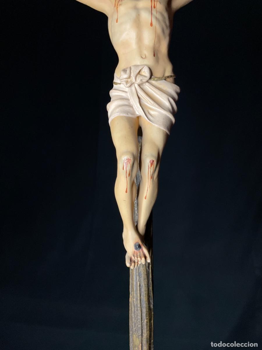 Arte: Cristo Crucificado - Madera y Pasta de Madera - Foto 3