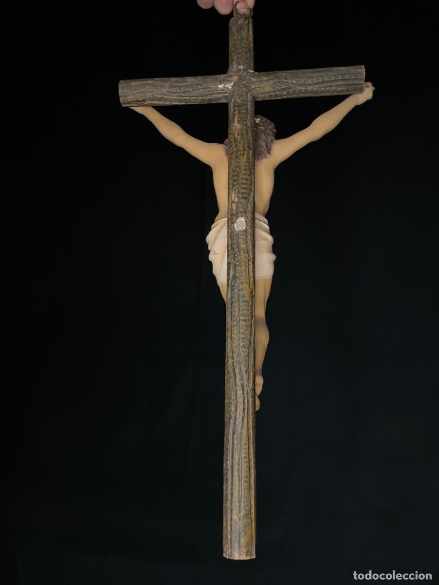 Arte: Cristo Crucificado - Madera y Pasta de Madera - Foto 4
