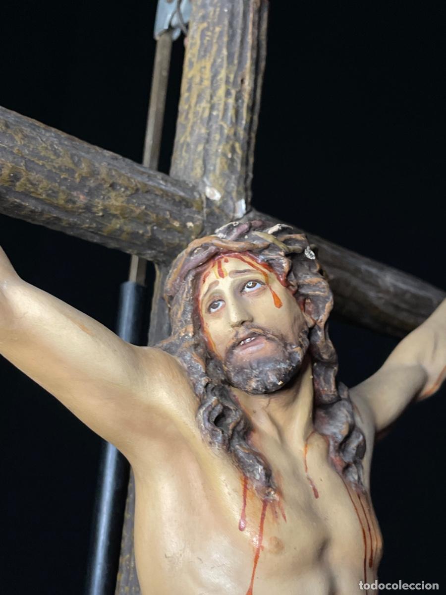 Arte: Cristo Crucificado - Madera y Pasta de Madera - Foto 6