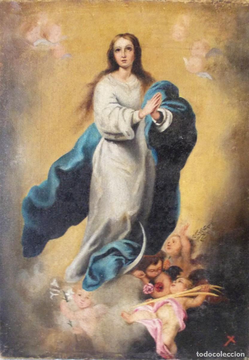 Arte: &Oacute;leo: Inmaculada Concepci&oacute;n - Foto 1