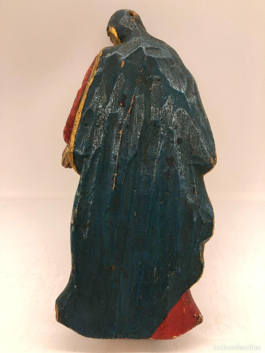 Arte: virgen dolorosa talla en madera - Foto 4