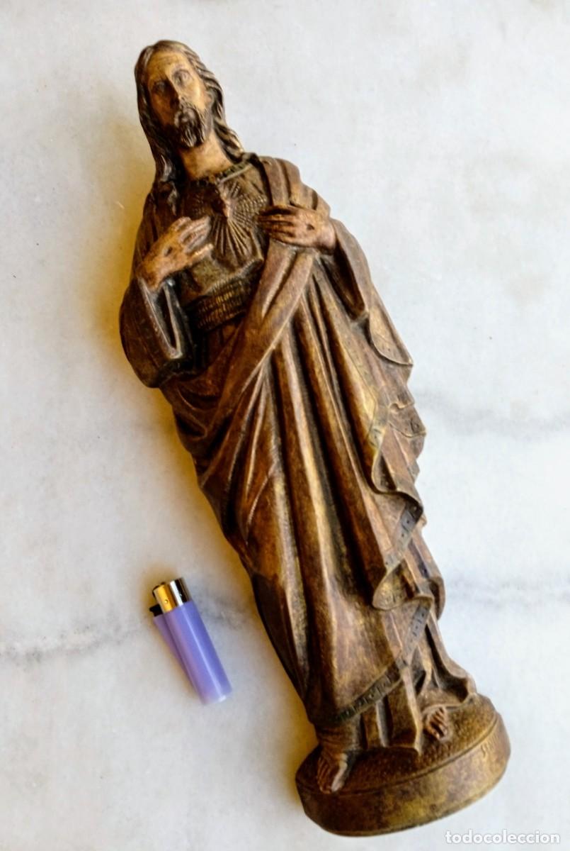 Arte: Figura religiosa de Cristo Senserrich - Foto 1