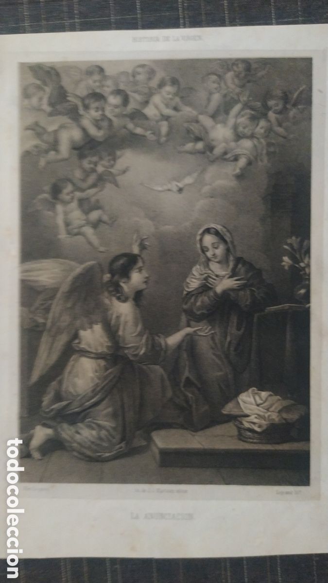 Arte: LA ANUNCIACI&Oacute;N MURILLO PINTO - Foto 1