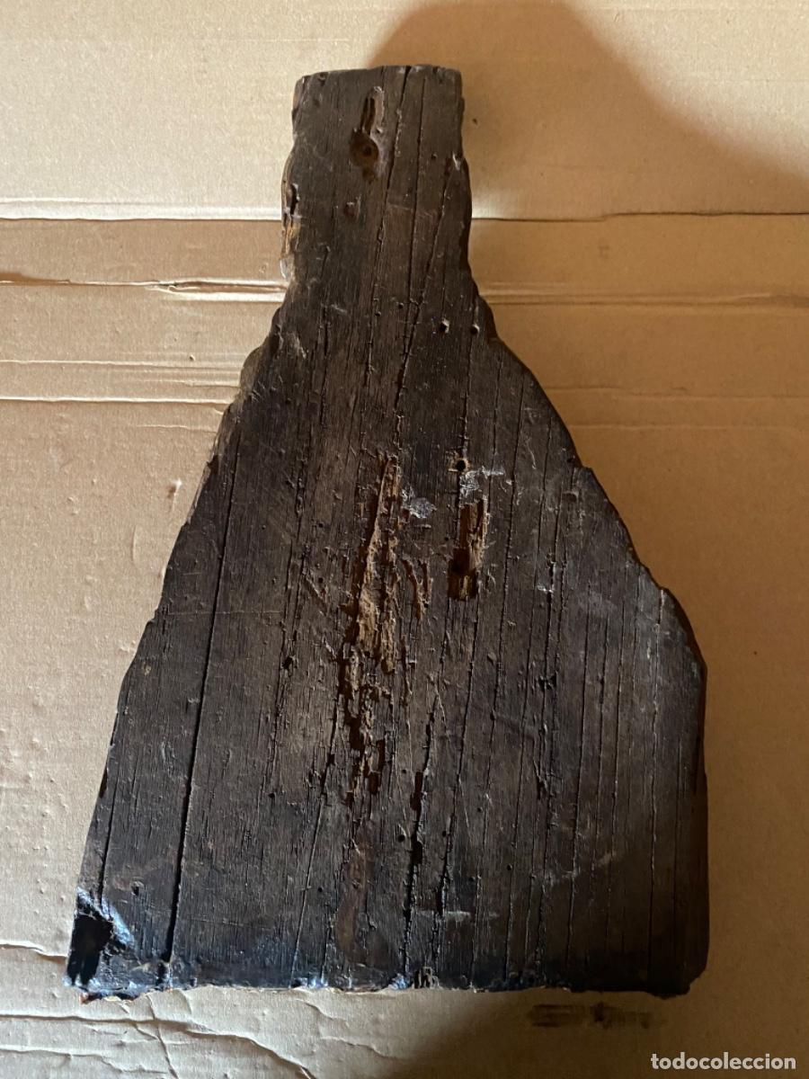 Arte: VIRGEN ANTIGUA EN MADERA - Foto 2