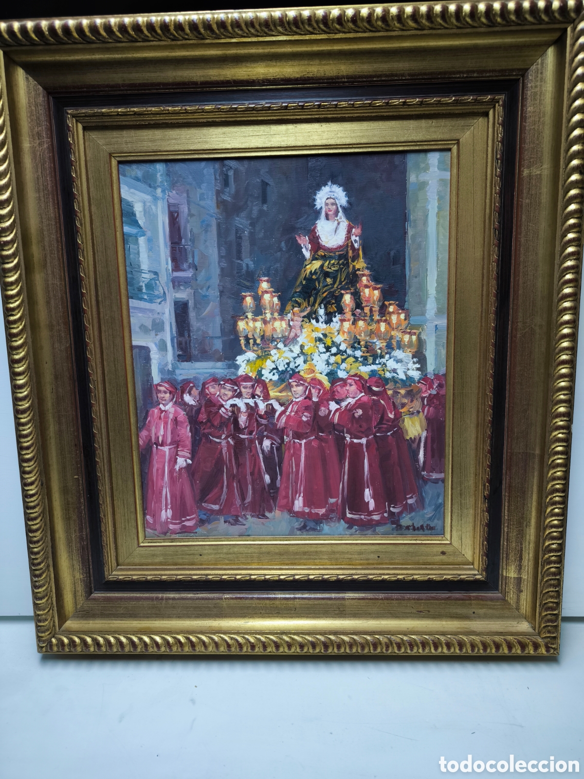 Arte: Virgen de la dolorosa procesi&oacute;n - Foto 1