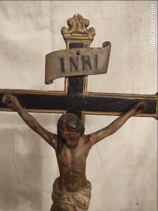 Arte: Cristo de madera tallada - Foto 8